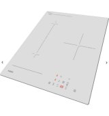 Induktionskogeplade til indbygging MPM-45-IM-16/W, hvid #2