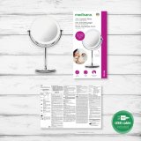 Medisana 2-i-1 stende kosmetikspejl CM 844 #9