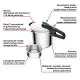 Trykkoger TEFAL SECURE TRENDY 8L P2584401 #3