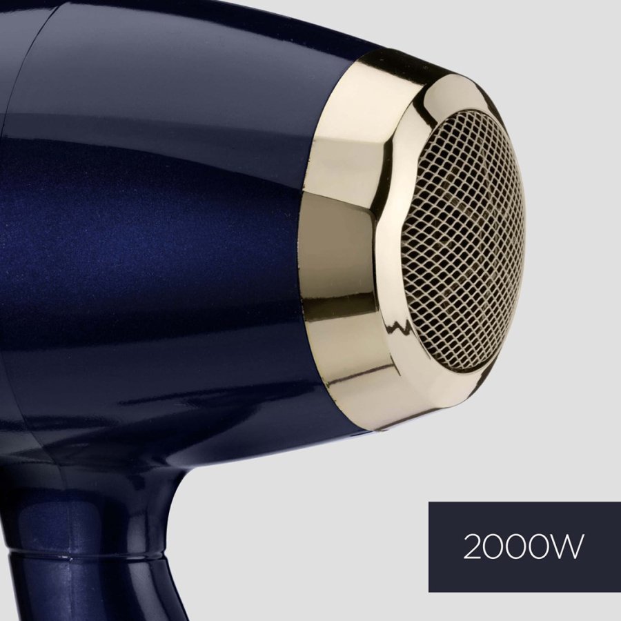 BaByliss 5911E hrtrrer 2000 W Sort, Guld #4