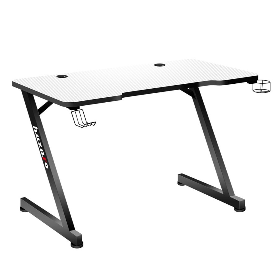 GAMING SKRIVEBORD HUZARO HERO 2.5 HVID #3