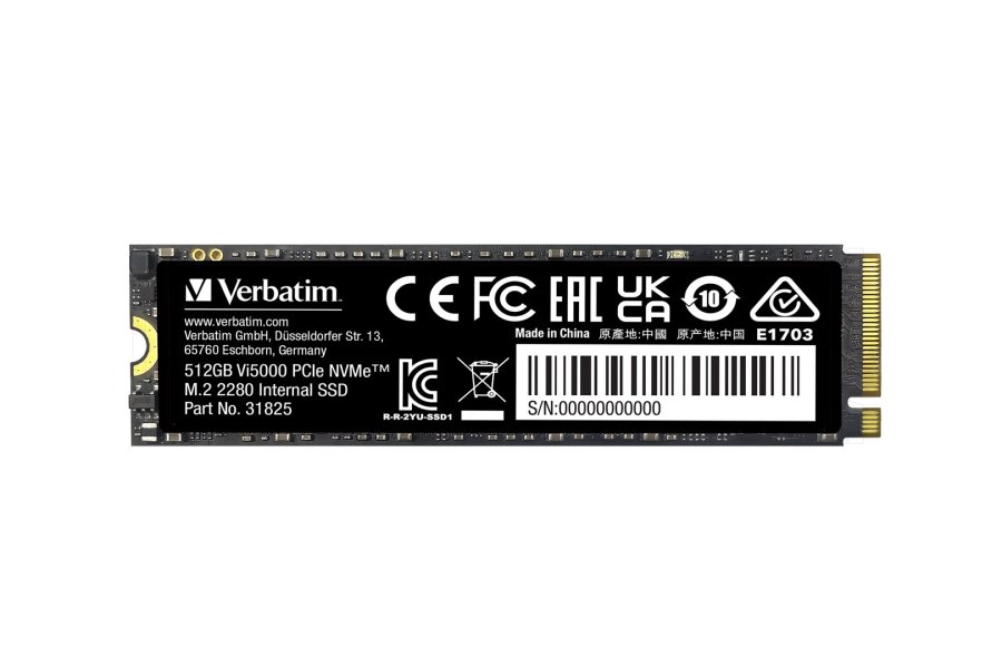 Verbatim Vi5000 M.2 SSD    512GB PCIe4 NVMe                 31825 #6
