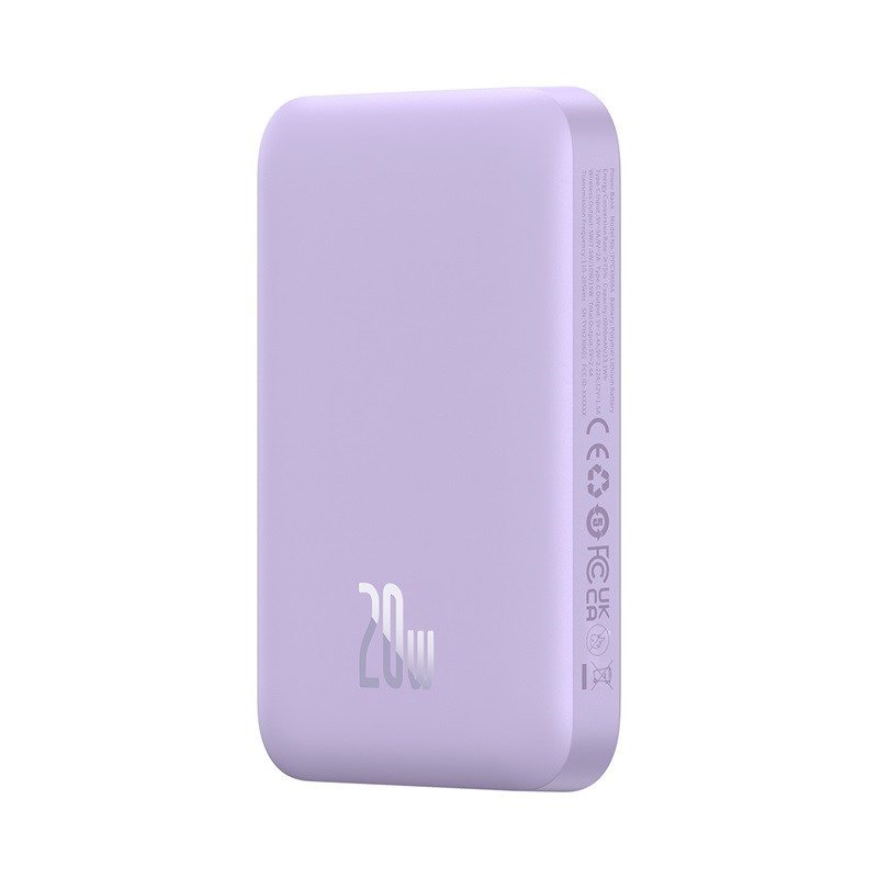 Baseus Magnetic Mini Air P10059002513-00 Lithium-polymer powerbank 6000 mAh Lilla #6