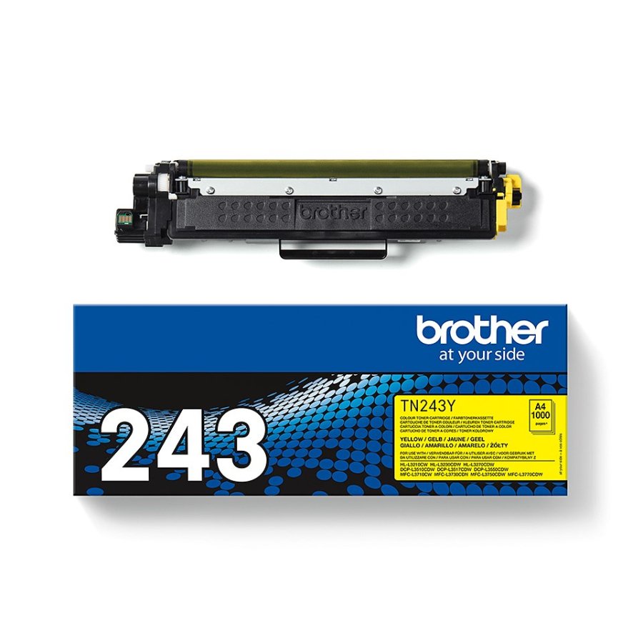 Yellow Laser Toner (TN243Y) #4