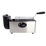 Esperanza FALAFEL Enkelt 3 L Enkeltstende 2200 W Frituregryde Sort, Hvid #3