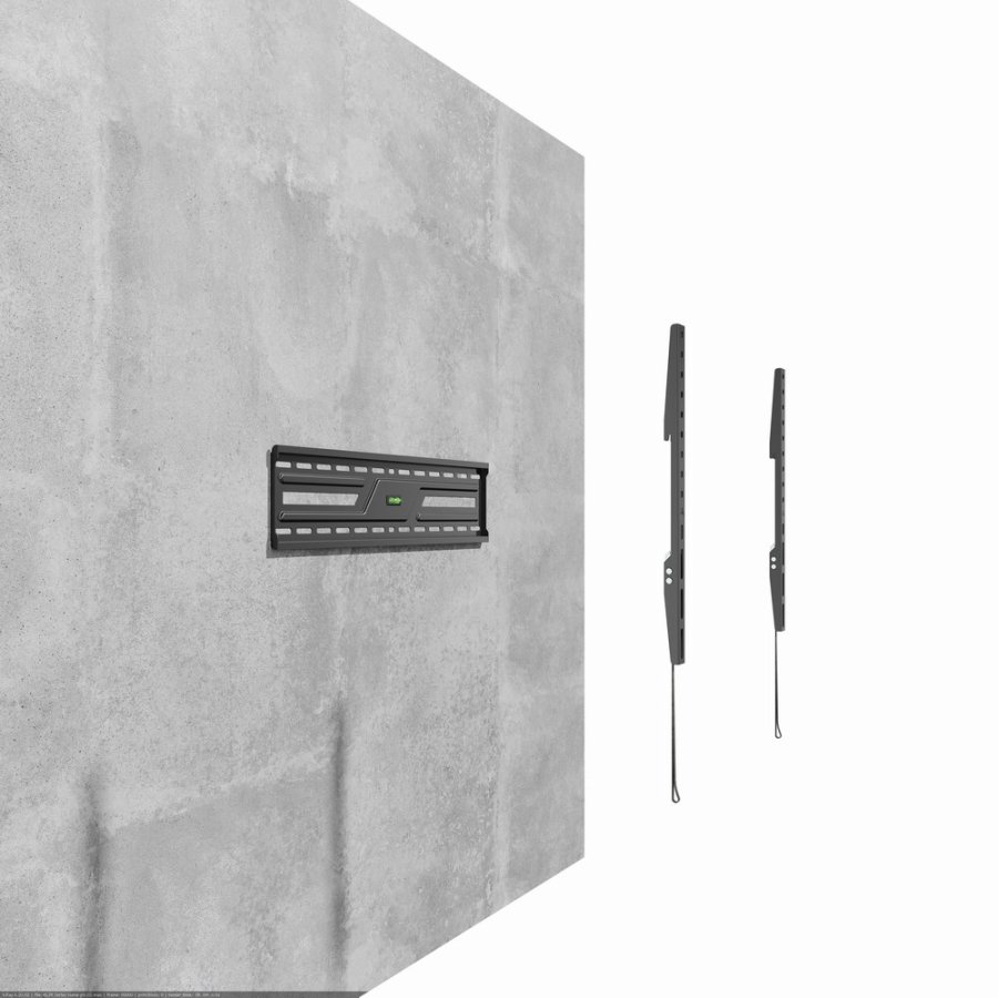 Gembird WM-86F-01 TV-vægbeslag (fast), 37”-86”, sort #6