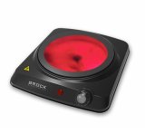 Brock Electronics HPI 3001 BK kogeplade Sort Bordplade 1 zone(s) #1
