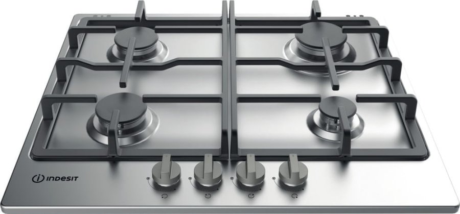 Indesit THP 641 IX/I Rustfrit stl Indbygget 58 cm Gaskomfur 4 zone(s) #1