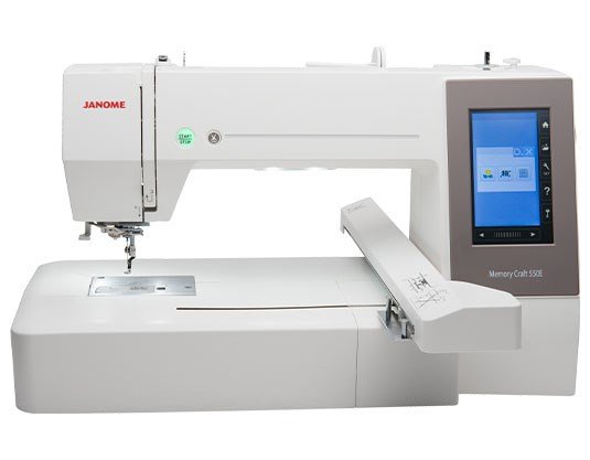 Janome Memory Craft 550E Automatisk symaskine Elektrisk #7