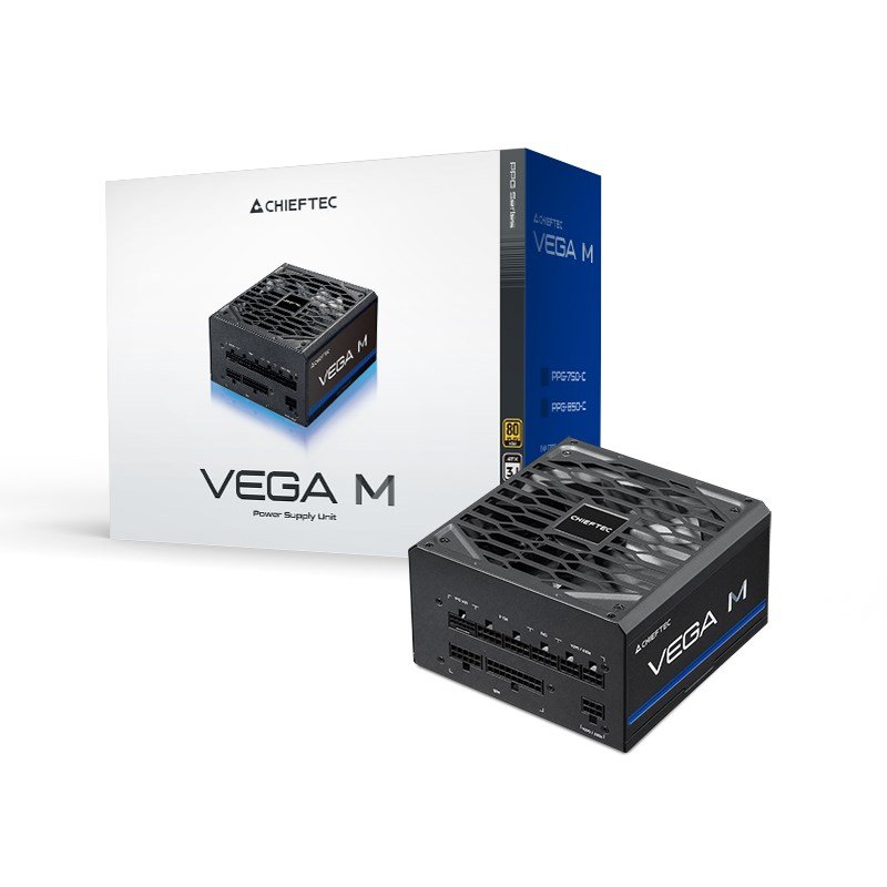 Chieftec Vega PPG-850-C enhed til str�mforsyning 850 W 20+4 pin ATX ATX Sort #8