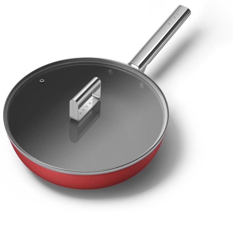 Smeg 50's Style Gryder & Pander CKFW3001RDM R�d #13