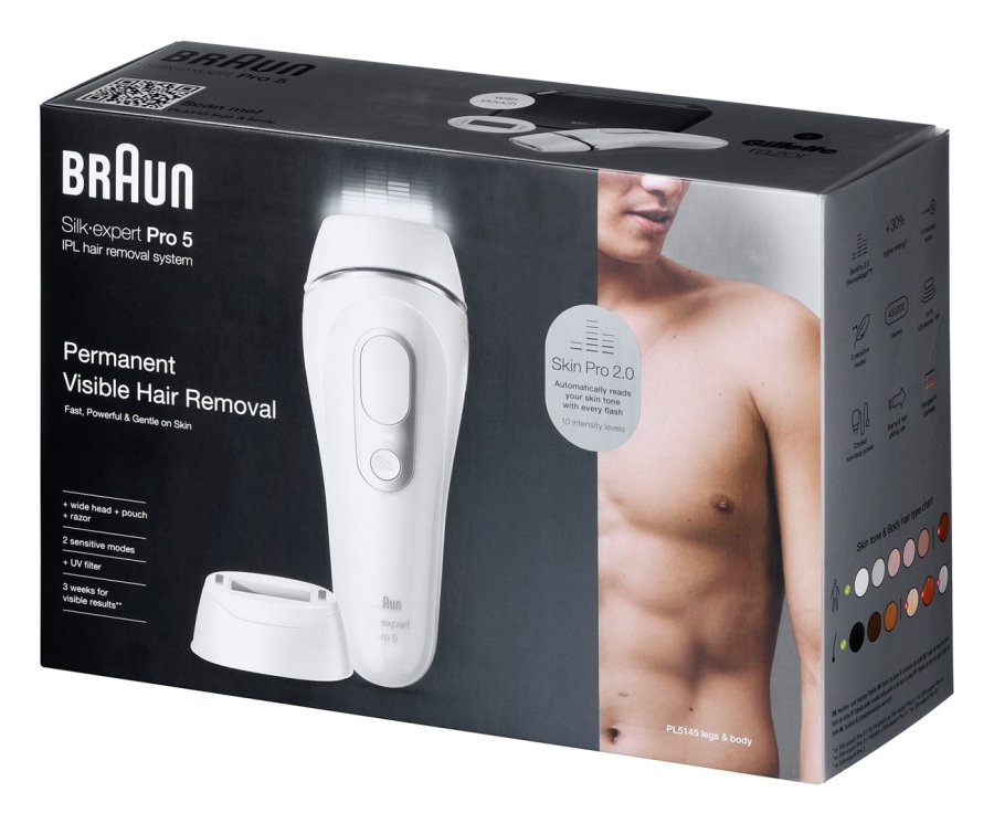 Braun Silk-expert Pro PL5145 Intenst pulserende lys (IPL) Hvid #17