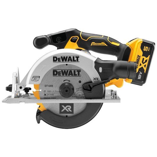 DeWALT DCS565P2-QW transportabel rundsav #3