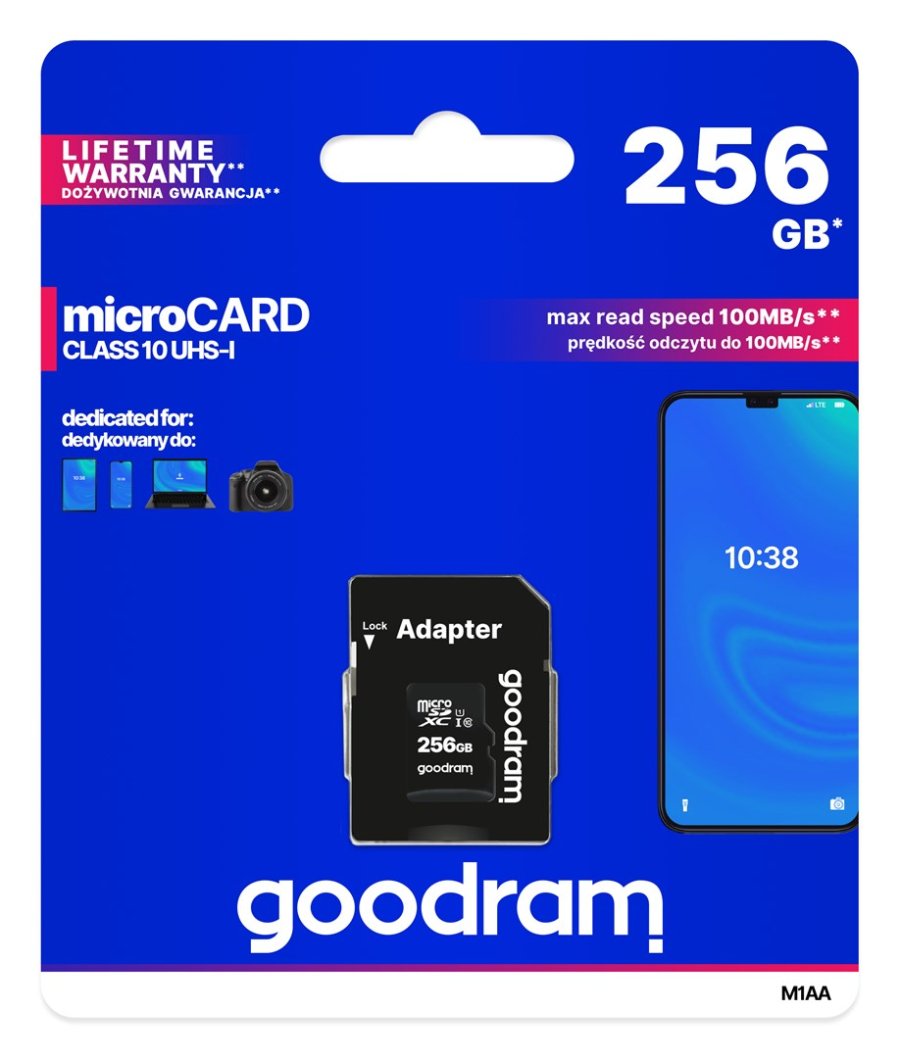Goodram M1AA 256 GB MicroSDXC UHS-I Klasse 10 #5