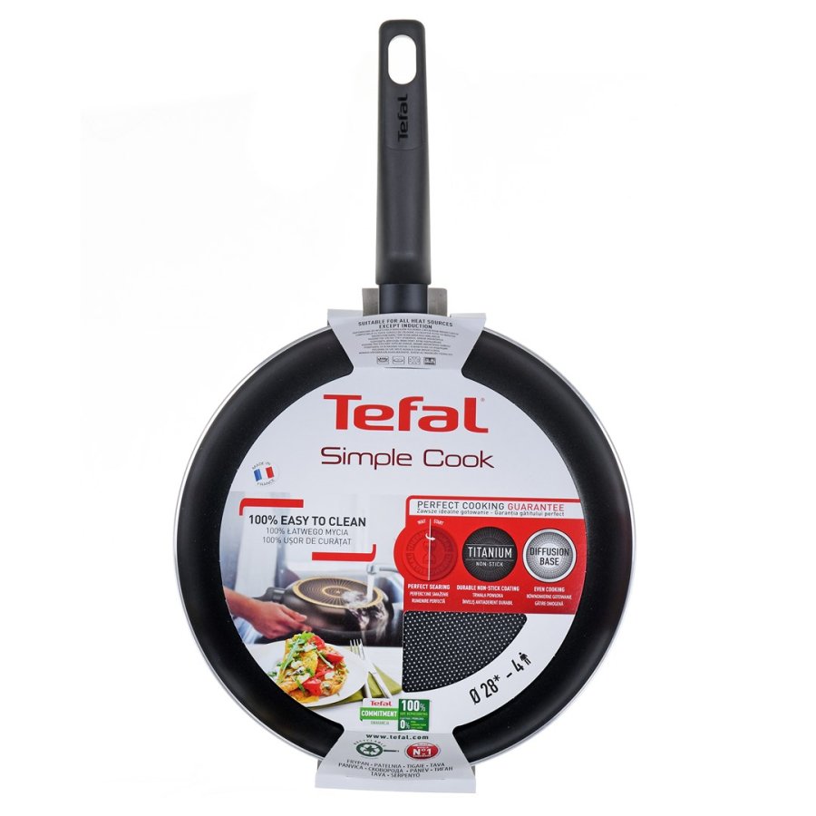 Tefal B5560653 stegepande Gryde til alle forml Rund #25