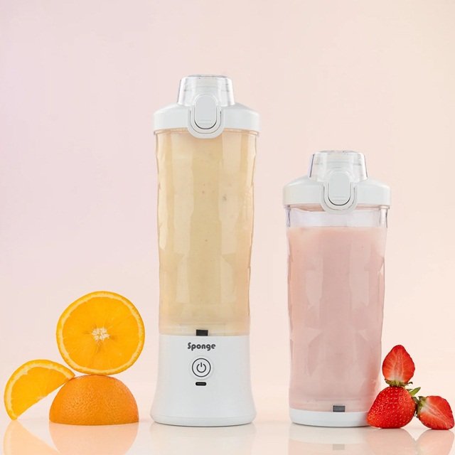 Sponge Batteridrevet kopblender 0,6l Hvid #5