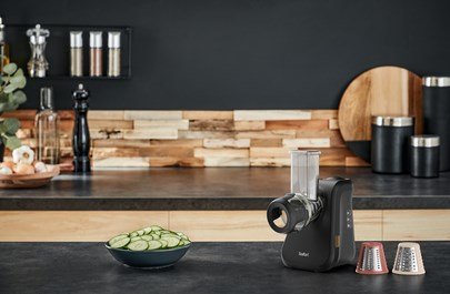 Tefal MB77EN Elektriske rivejern og spiralizer Elektrisk rivejern Plast Sort #5