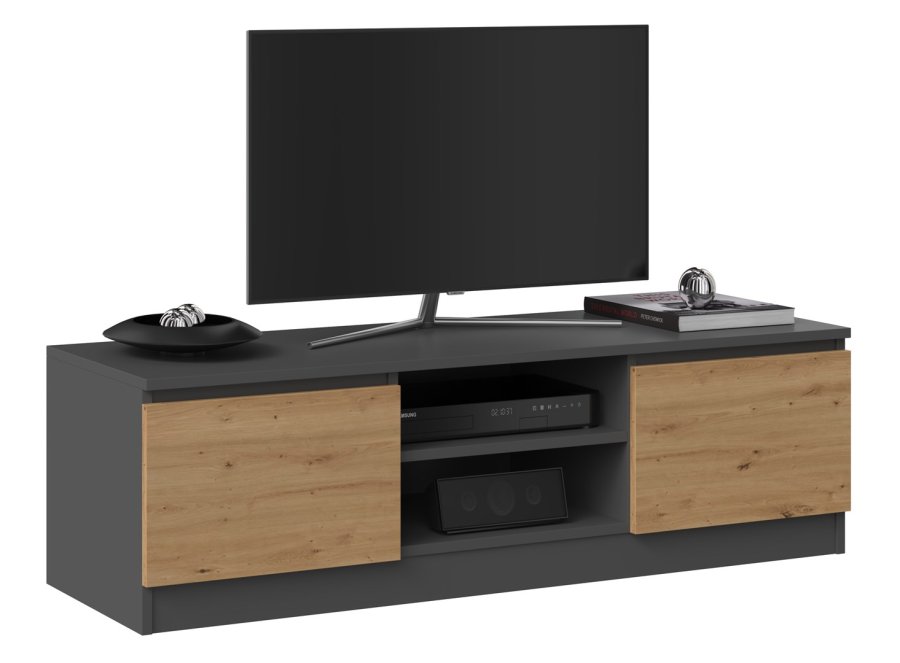 Topeshop RTV 120 ANTR/ARTIS TV stativ & underholdningscenter 2 hylder #2