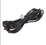 Akyga AK-PC-05 Sort 5 m CEE7/7 IEC C13 #1