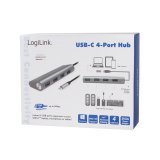 LogiLink UA0309 interface hub USB 3.2 Gen 1 (3.1 Gen 1) Type-C 5000 Mbit/s Gr� #7