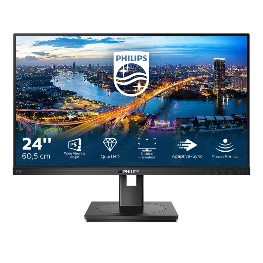 Philips B Line 245B1/00 computersk�rm 60,5 cm (23.8