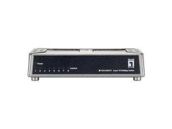 LevelOne FSW-0808TX netv�rksswitch Ikke administreret Fast Ethernet (10/100) Gr� #6