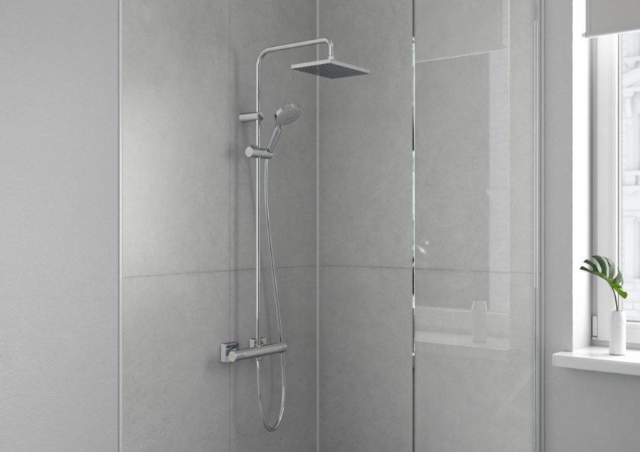 Hansgrohe Showerpipe 230 brusesystem 2 hoved(er) V�g Sort #6