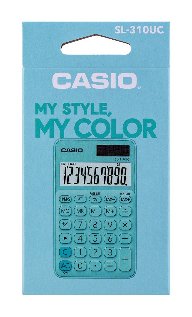 Casio lommeregner SL-310UC-GN grn #4