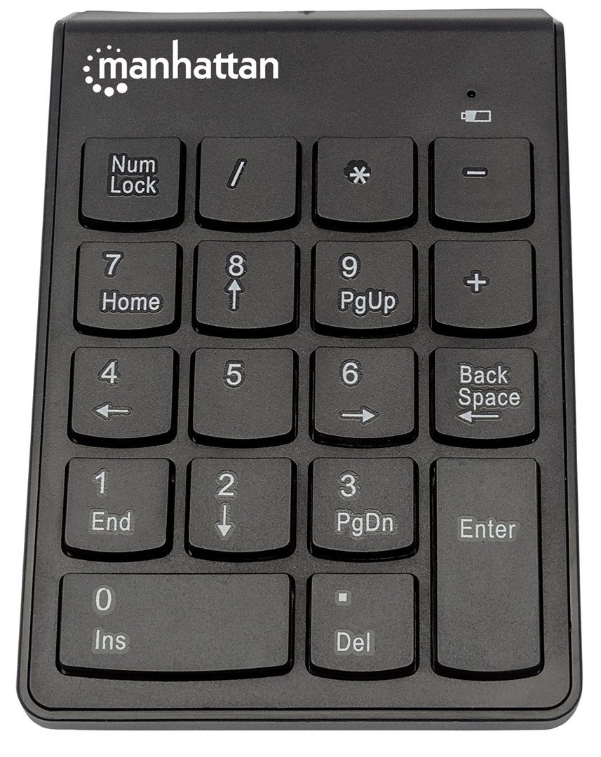 Manhattan 178846 numerisk tastatur Laptop/PC RF trdlst Sort #3