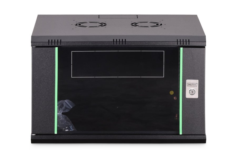 Digitus DN-19 07-U-EC-SW stativ 7U V�gmonteret stativ Sort #4