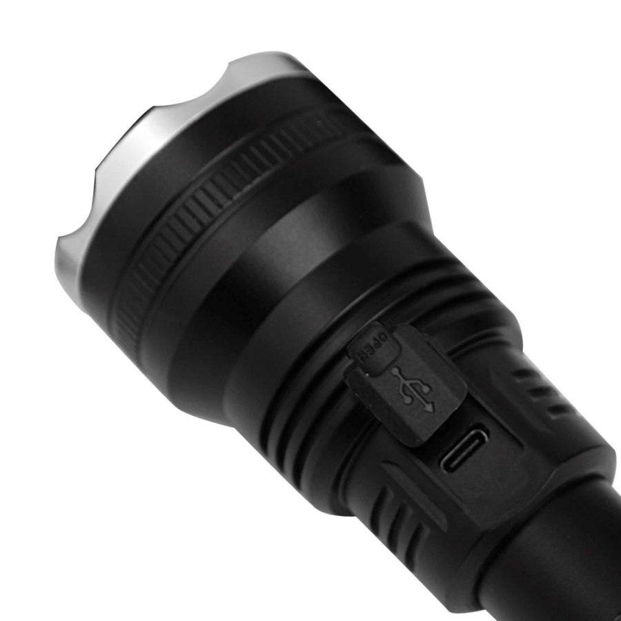 Esperanza EOT068 Lommelygte Sort, genopladelig LED Lommelygte #3