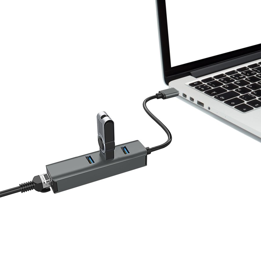 VAKOSS HUB USB 3.0 +RJ45 ETHERNET TC-4502X #4