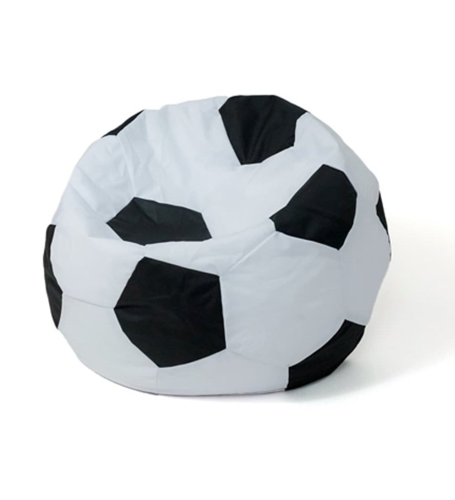 Puf GO GIFT Hvid Sort Oxford #1