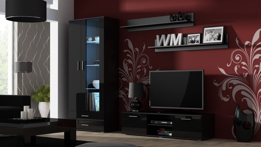 Cama SOHORTV140CZ/CZ TV stativ & underholdningscenter 1 hylder #3