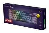 Trust GXT 867 Acira tastatur Spil USB QWERTY US engelsk Sort #6