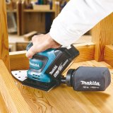 Makita DBO480Z transportabel slibemaskine Excentersliber 14000 OPM Sort, Bl 210 W #12