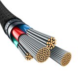 Baseus Unbreakable USB-kabel 1 m USB A USB C Sort #6