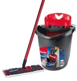Vileda Ultramax Box fladmoppe med k�kkens�t | Universal-handsker, 1 par + Actifibre Pro k�kkenklud, 1 stk. #10