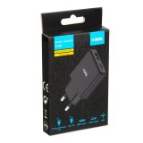 iBOX C-43 Slim GaN PD30W netoplader, sort #5