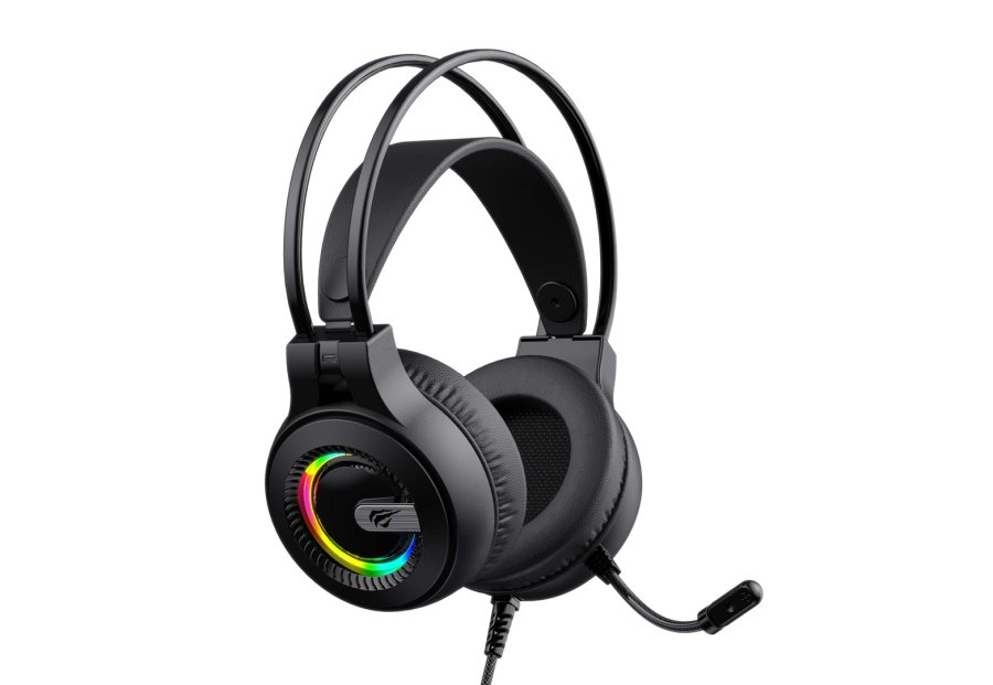 Havit H2040d hovedtelefoner/headset Ledningsfrt Spil Sort #5