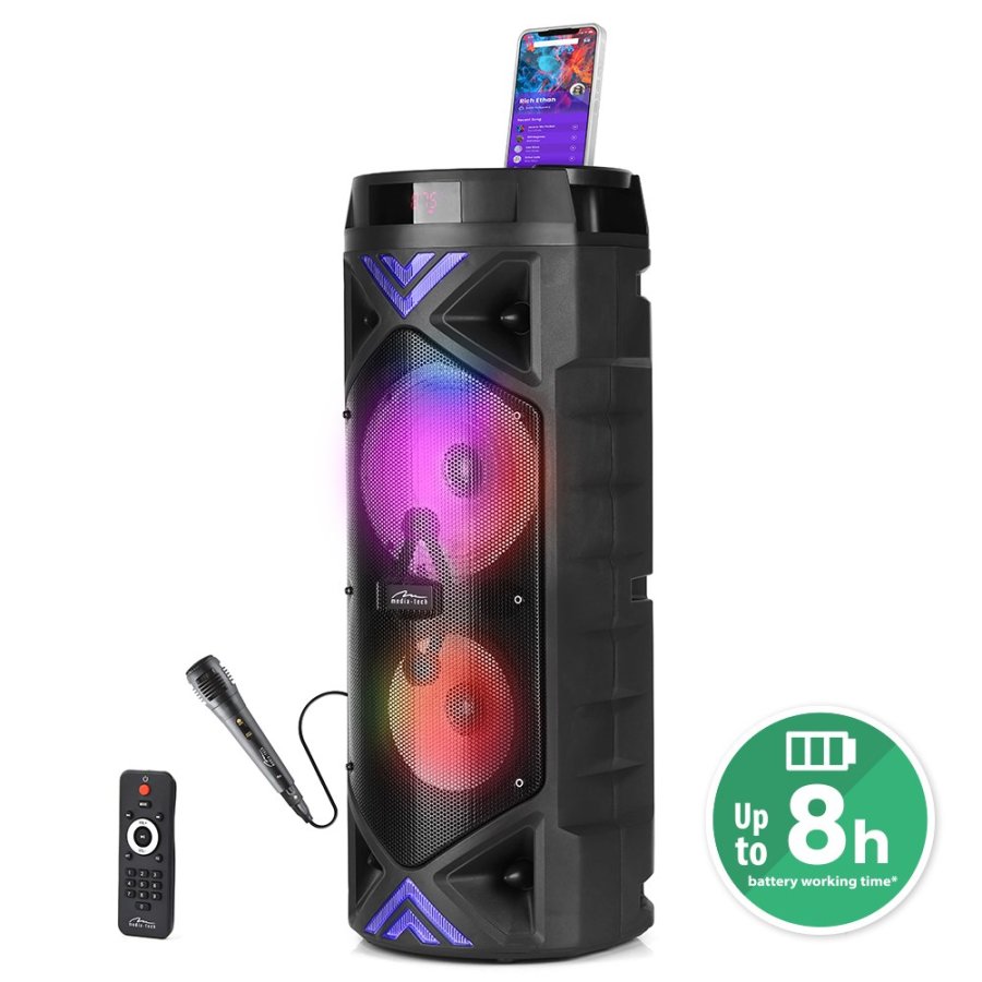 Brbare Bluetooth-hjttalere Media Tech MT3182 Sort 50 W #1