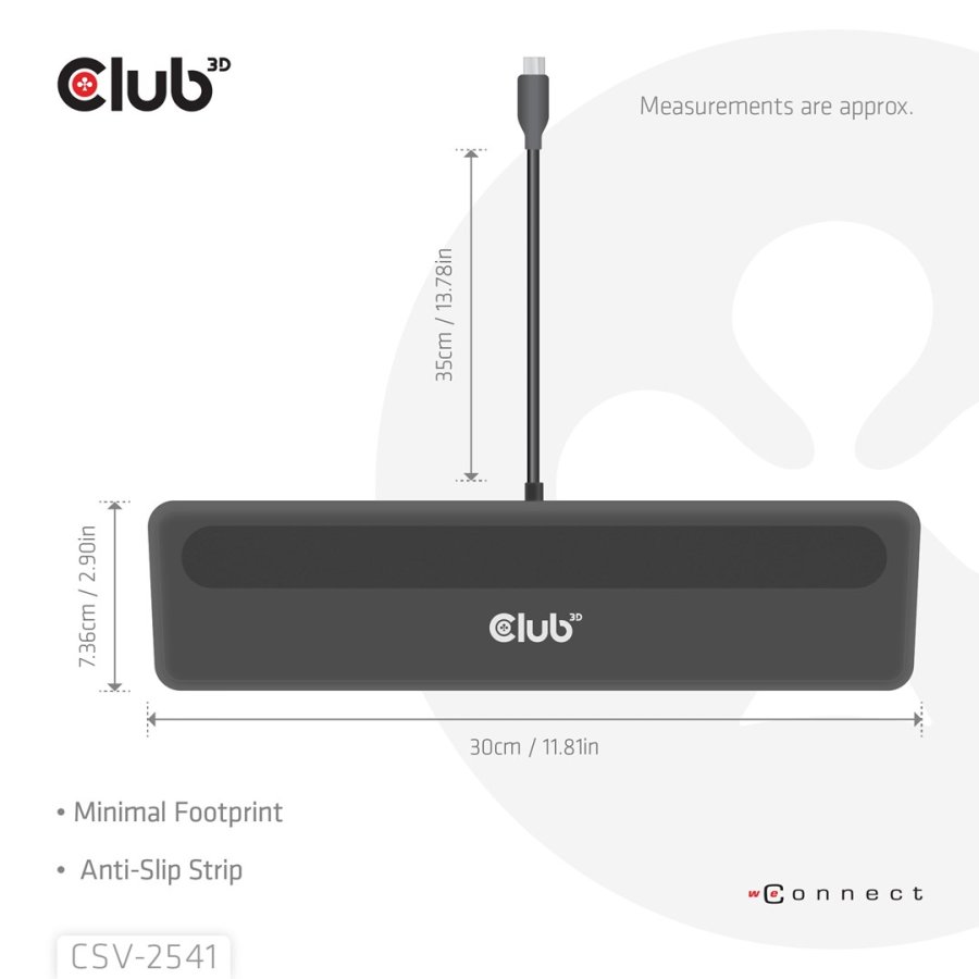 CLUB3D CSV-2541 dockingstation Docking Dock #6