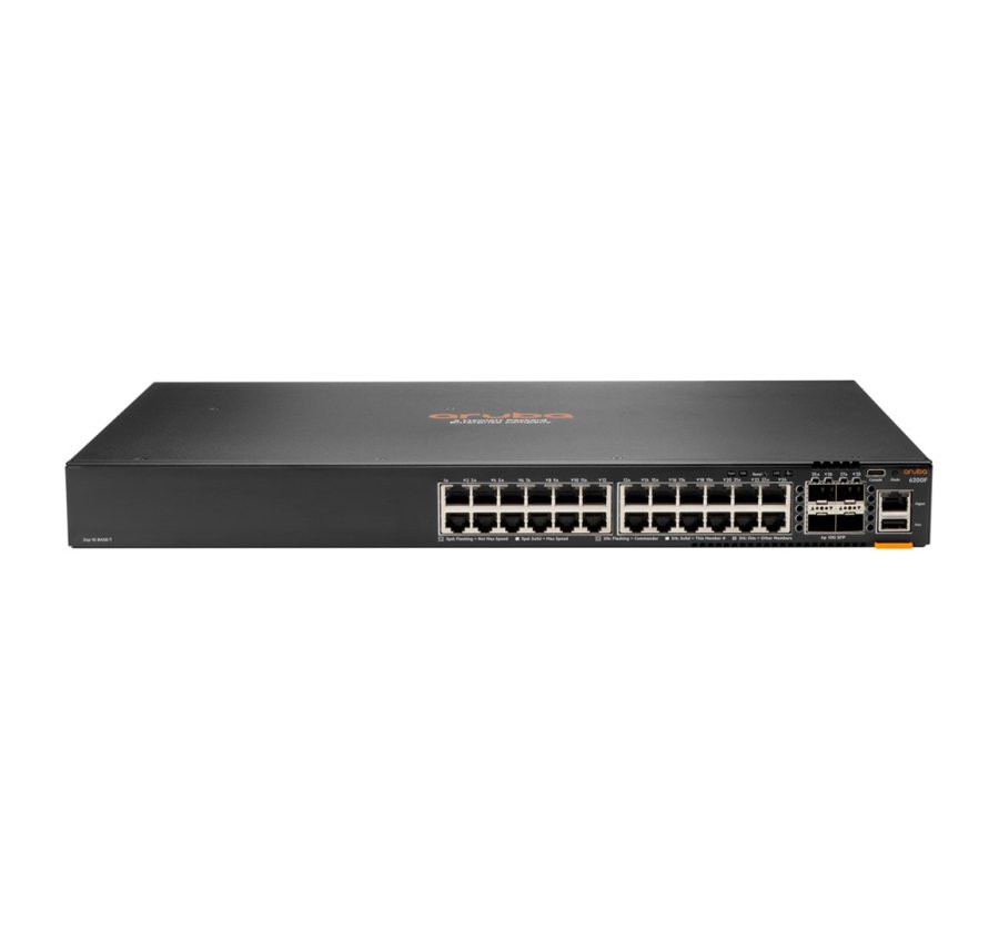 HPE Aruba Networking CX 6200F 24G 4SFP+ Switch Administreret L3 Gigabit Ethernet (10/100/1000) 1U Sort #4