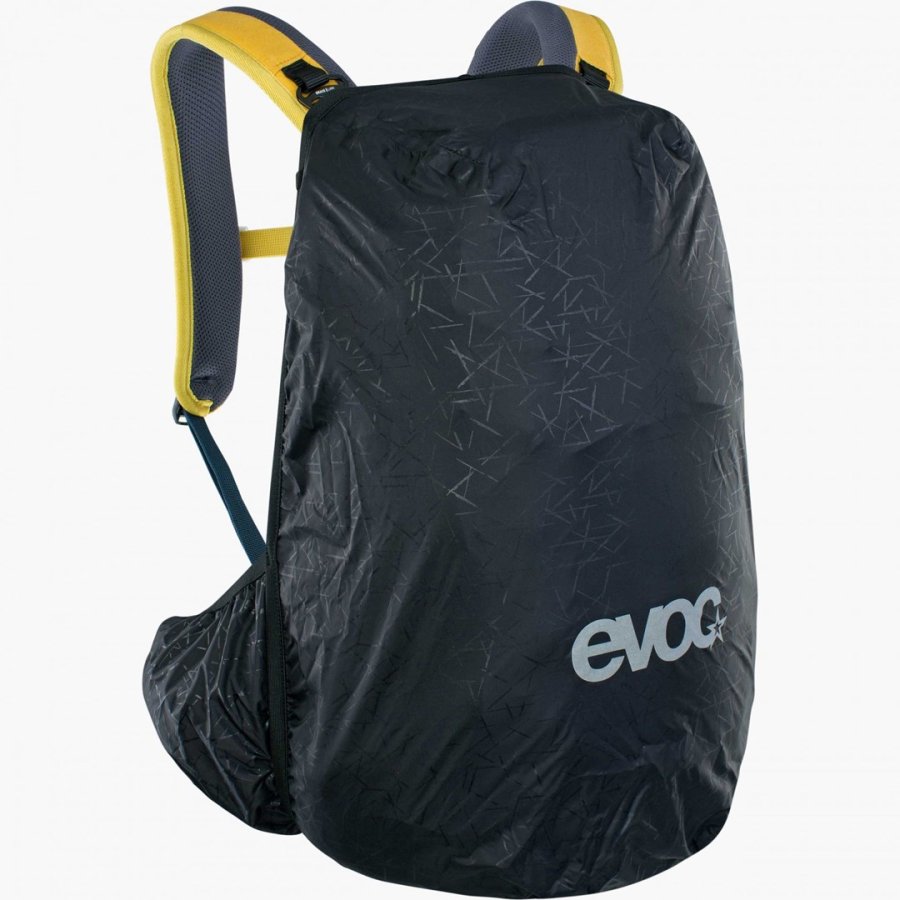 EVOC Trail Pro rygs�k Cykel rygs�k Bl�, Gul Nylon #3