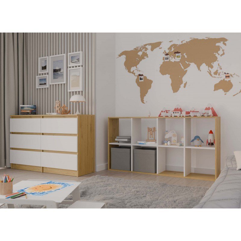 MALAX 2X4 ARTISAN/HVID REOL #8