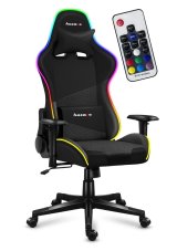 Huzaro Force 6.2 RGB PC gamingstol Spand (vugge) sde Sort #15