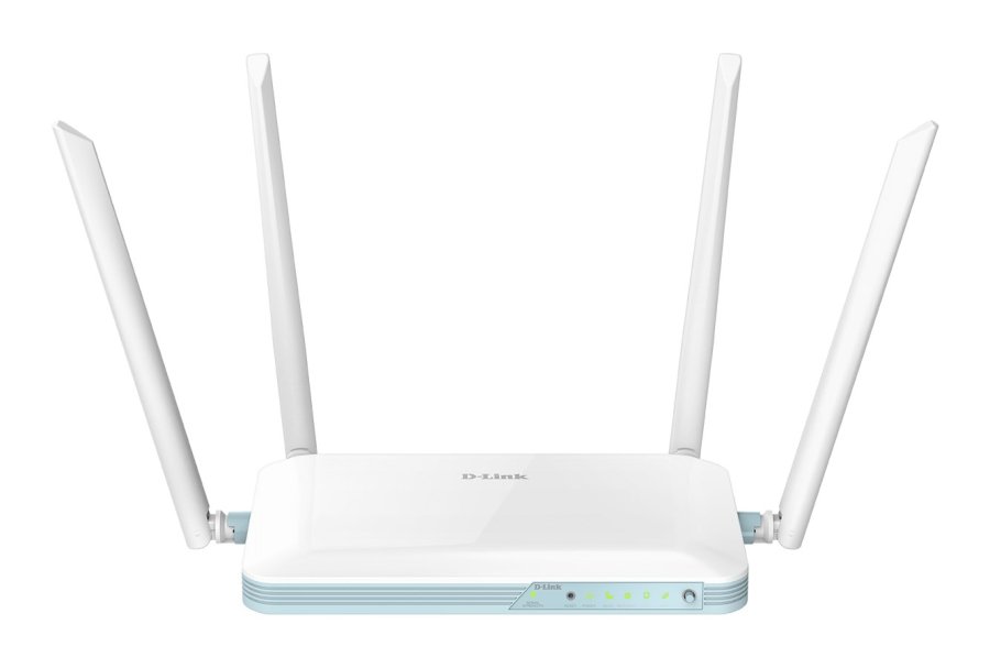 D-Link EAGLE PRO AI trdls router Hurtigt ethernet Enkelt band (2,4 GHz) 4G Hvid #1