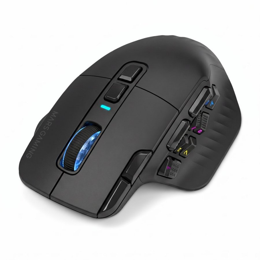 Mars Gaming MMWHEX16 mus Spil H�jre h�nd Bluetooth Optisk 24000 dpi #5