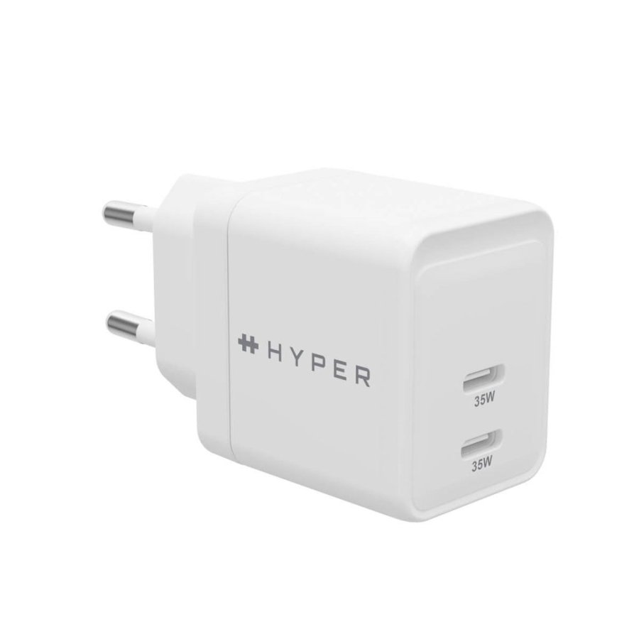 HYPER HJG35EU oplader til mobil enhed Hovedtelefoner, Headset, Smartphone, Ur Hvid Vekselstrm Hurtig opladning Indendrs #1