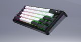 HATOR Skyfall Pro Wireless 80 tastatur Spil USB + RF Wireless + Bluetooth QWERTY US engelsk Sort, Gr� #18